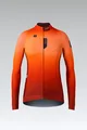 GOBIK Cycling winter long sleeve jersey - HYDER W - orange