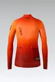 GOBIK Cycling winter long sleeve jersey - HYDER W - orange