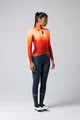 GOBIK Cycling winter long sleeve jersey - HYDER W - orange