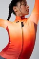 GOBIK Cycling winter long sleeve jersey - HYDER W - orange