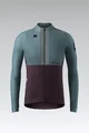 GOBIK Cycling winter long sleeve jersey - HYDER BLEND - blue/purple