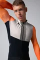 GOBIK Cycling winter long sleeve jersey - HYDER BLEND - orange/ivory/black