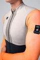 GOBIK Cycling winter long sleeve jersey - HYDER BLEND - orange/ivory/black