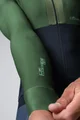 GOBIK Cycling winter long sleeve jersey - HYDER BLEND - green/blue