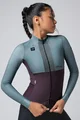 GOBIK Cycling winter long sleeve jersey - HYDER BLEND W - blue/purple