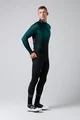 GOBIK Cycling winter long sleeve jersey - SUPERHYDER - turquoise