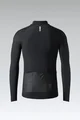 GOBIK Cycling winter long sleeve jersey - PACER SOLID 2.0 - black