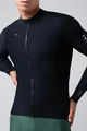 GOBIK Cycling winter long sleeve jersey - PACER SOLID 2.0 - black