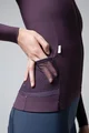 GOBIK Cycling winter long sleeve jersey - PACER SOLID 2.0 W - purple