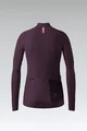 GOBIK Cycling winter long sleeve jersey - PACER SOLID 2.0 W - purple