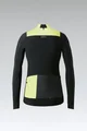 GOBIK Cycling windproof jacket - MIST BLEND 2.0 W - black/yellow