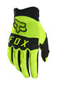 FOX Cycling long-finger gloves - DIRTPAW - yellow