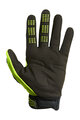 FOX Cycling long-finger gloves - DIRTPAW - yellow