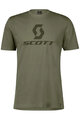 SCOTT Cycling short sleeve t-shirt - ICON - green