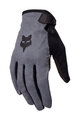 FOX Cycling long-finger gloves - RANGER - grey