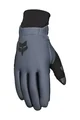 FOX Cycling long-finger gloves - DEFEND THERMO GLOVES - grey