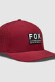 FOX Cycling hat - NON STOP TECH FLEXFIT - bordeaux