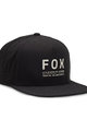 FOX Cycling hat - NON STOP TECH SNAPBACK - black