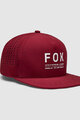 FOX Cycling hat - NON STOP TECH SNAPBACK - bordeaux