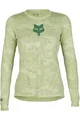 FOX Cycling summer long sleeve jersey - RANGER TRU DRI W - light green