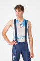 CASTELLI Cycling tank top - PRO MESH QUICK STEP 2025 - white/blue