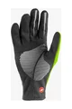 CASTELLI Cycling long-finger gloves - MORTIROLO - light green