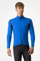 CASTELLI Cycling thermal jacket - PERFETTO ROS 2 - blue