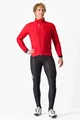 CASTELLI Cycling windproof jacket - FLY THERMAL - red