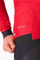 CASTELLI Cycling windproof jacket - FLY THERMAL - red