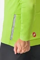 CASTELLI Cycling winter long sleeve jersey - ENTRATA THERMAL - light green