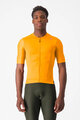 CASTELLI Cycling short sleeve jersey - ESPRESSO - orange