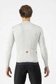 CASTELLI Cycling summer long sleeve jersey - ESPRESSO - white