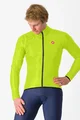 CASTELLI Cycling windproof jacket - SQUALL SHELL - yellow