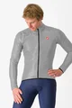 CASTELLI waterproof jacket - SQUALL SHELL - silver