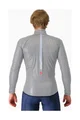 CASTELLI Cycling windproof jacket - SQUALL SHELL - silver