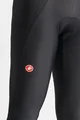 CASTELLI Cycling long bib trousers - ESPRESSO - black