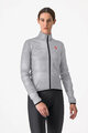 CASTELLI Cycling windproof jacket - SQUALL SHELL - silver