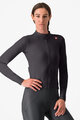 CASTELLI Cycling winter long sleeve jersey - ESPRESSO THERMAL  - black