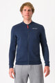 CASTELLI hoodie - CLASSICO TRACK - blue