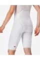 CASTELLI Cycling bib shorts - FREE AERO RACE - white