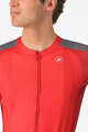 CASTELLI Cycling short sleeve jersey - ENTRATA 6 - red/grey