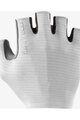 CASTELLI Cycling fingerless gloves - ESPRESSO - white