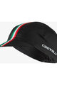 CASTELLI Cycling hat - ITALIA CAP - black