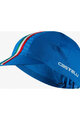 CASTELLI Cycling hat - ITALIA CAP - blue