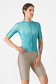 CASTELLI Cycling short sleeve jersey - PRIMA 2 - turquoise