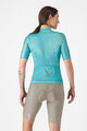 CASTELLI Cycling short sleeve jersey - PRIMA 2 - turquoise