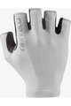 CASTELLI Cycling fingerless gloves - ESPRESSO - white