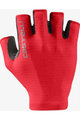 CASTELLI Cycling fingerless gloves - ESPRESSO - red