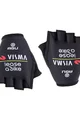 AGU Cycling fingerless gloves - REPLICA VISMA | LEASE A BIKE 2024 - black