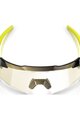 100% SPEEDLAB Cycling sunglasses - AEROCRAFT - black/yellow